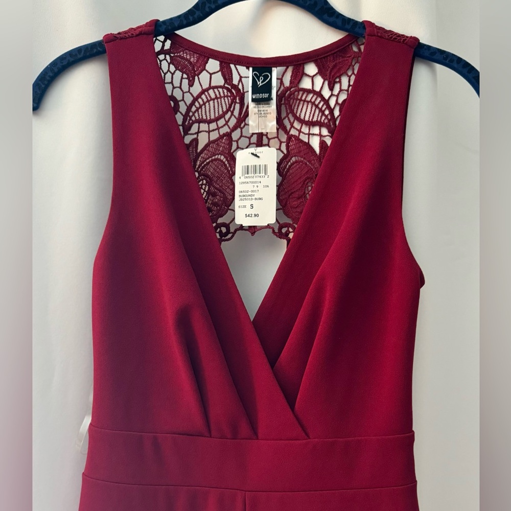 Lace Back Jumpsuit